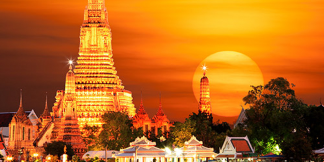 Dòng sông Chao Phraya – biểu tượng của thành phố Bangkok