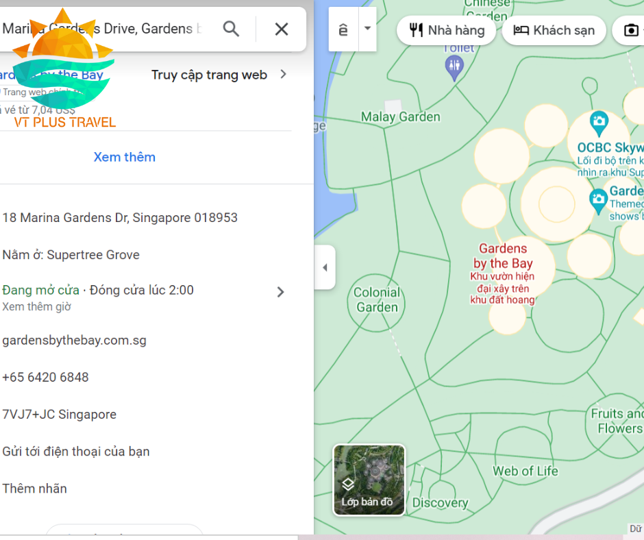 Gardens By The Bay – Bắt Gặp Khu Vườn Đến Từ Tương Lai Khi Du Lịch Singapore